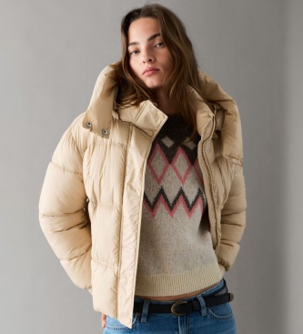 Pepe Jeans Lauren Short jas beige