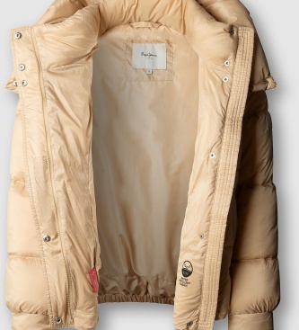 Pepe Jeans Lauren Short jas beige