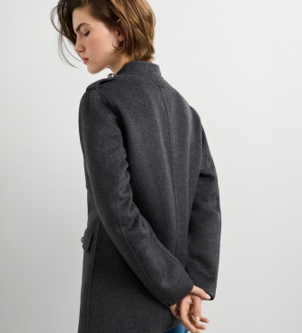Pepe Jeans Lis jas donkergrijs