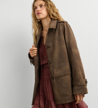 Pepe Jeans Monique jas bruin