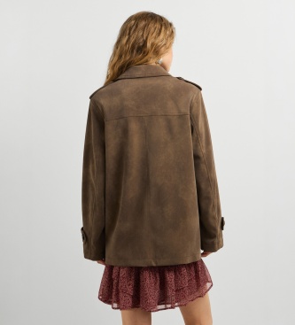 Pepe Jeans Monique jas bruin