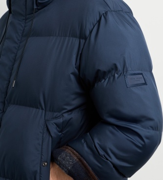 Pepe Jeans Dikke gewatteerde jas marineblauw