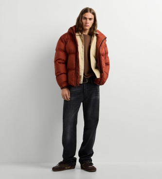 Pepe Jeans Oranje Thick Puffer jack