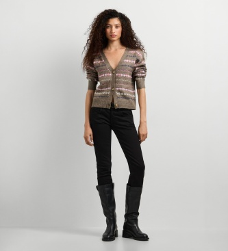 Pepe Jeans Grüner Cardigan Alaina