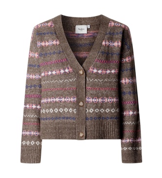 Pepe Jeans Grüner Cardigan Alaina