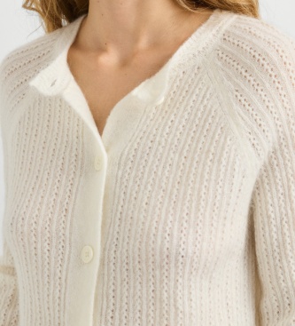 Pepe Jeans Cardigan Angela Gebrochenes Weiß