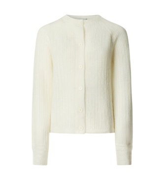 Pepe Jeans Cardigan Angela Gebrochenes Weiß