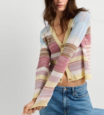 Pepe Jeans Anya Strickjacke mehrfarbig