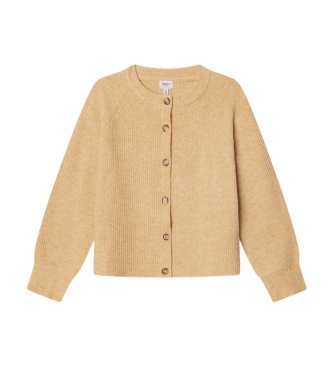 Pepe Jeans Maria yellow cardigan