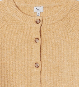 Pepe Jeans Maria yellow cardigan