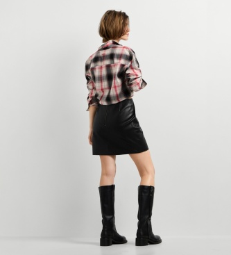 Pepe Jeans Lina nederdel sort