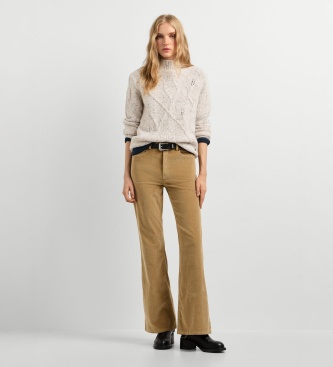 Pepe Jeans Agata off-white sweater