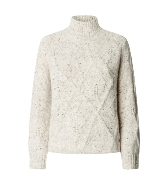 Pepe Jeans Agata off-white sweater