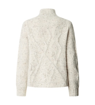 Pepe Jeans Agata off-white sweater