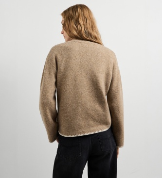 Pepe Jeans Aida beige jumper