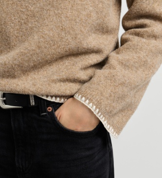 Pepe Jeans Aida beige jumper