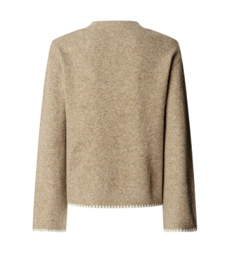 Pepe Jeans Aida beige jumper