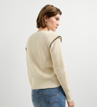 Pepe Jeans Analia off-white sweater