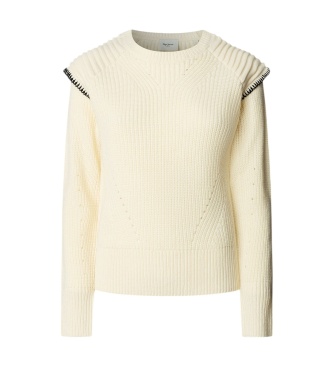 Pepe Jeans Analia off-white sweater