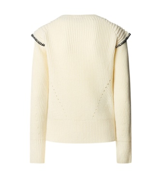 Pepe Jeans Analia off-white sweater