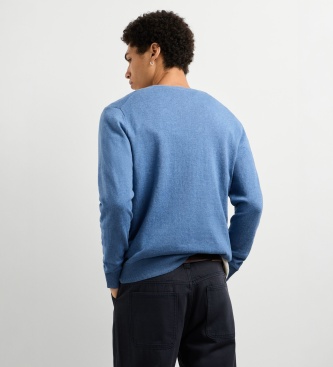 Pepe Jeans Pull col équipage Andre bleu