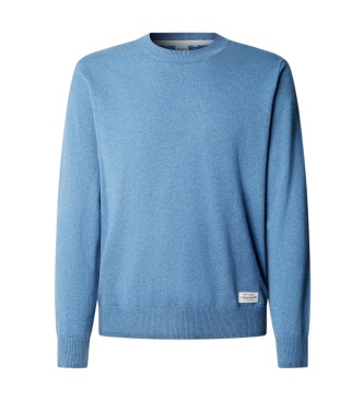 Pepe Jeans Pull col équipage Andre bleu