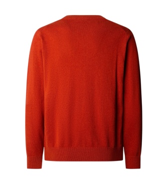 Pepe Jeans Pull Andre Crew orange rougeâtre