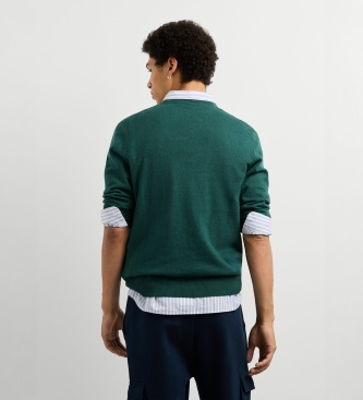 Pepe Jeans Pull col rond Andre vert