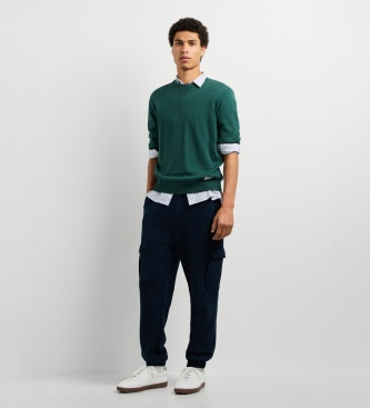 Pepe Jeans Pull col rond Andre vert