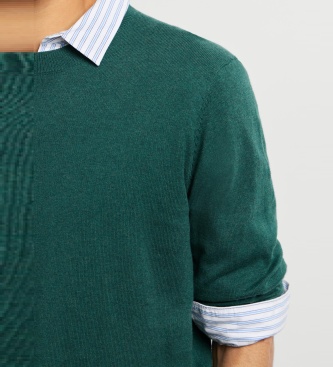 Pepe Jeans Pull col rond Andre vert