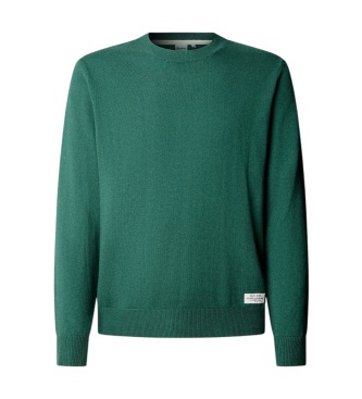 Pepe Jeans Pull col rond Andre vert