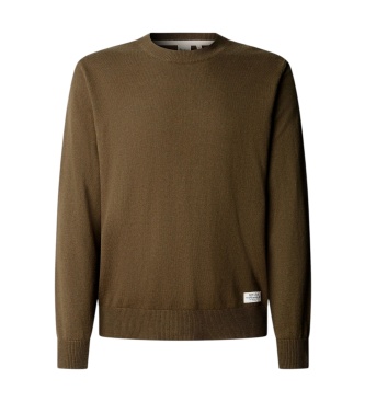 Pepe Jeans Pull col rond Andre vert