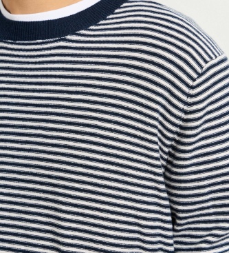 Pepe Jeans Pull Andre à rayures marine
