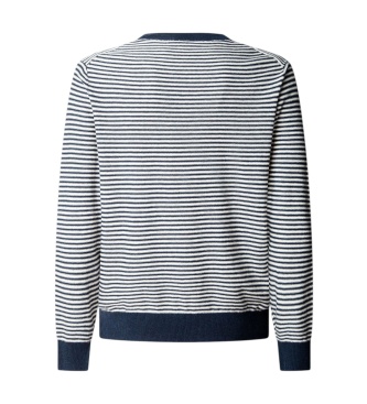 Pepe Jeans Pull Andre à rayures marine