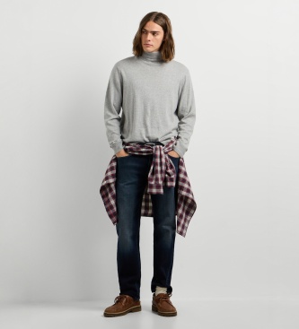Pepe Jeans Pull Andre Turtle Neck gris