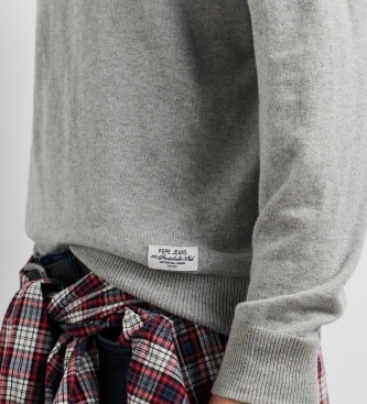 Pepe Jeans Pull Andre Turtle Neck gris