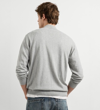 Pepe Jeans Pull Andre Zip gris