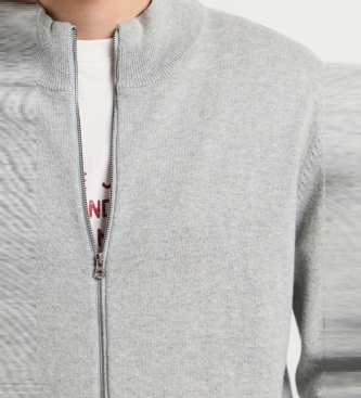 Pepe Jeans Pull Andre Zip gris