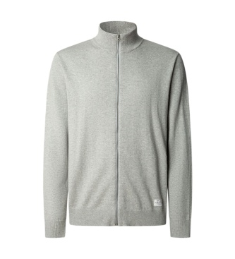 Pepe Jeans Pull Andre Zip gris