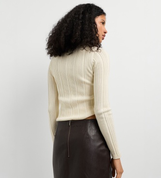 Pepe Jeans Anna Crew off-white sweater