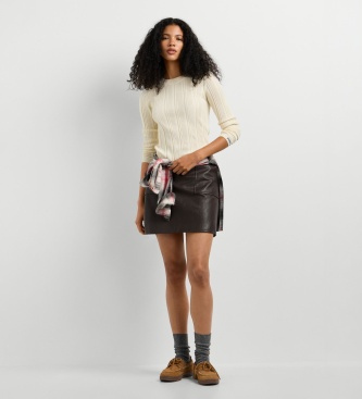 Pepe Jeans Anna Crew off-white sweater