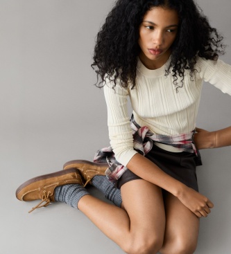 Pepe Jeans Anna Crew off-white sweater