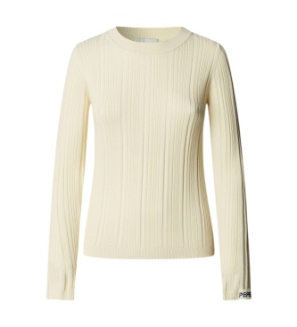 Pepe Jeans Anna Crew off-white sweater