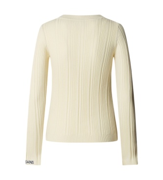 Pepe Jeans Anna Crew off-white sweater