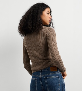 Pepe Jeans Anna Crew brown sweater
