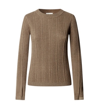 Pepe Jeans Anna Crew brown sweater