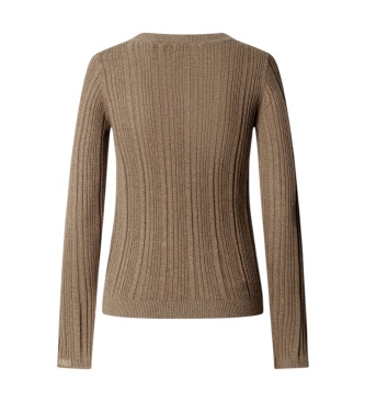Pepe Jeans Anna Crew brown sweater