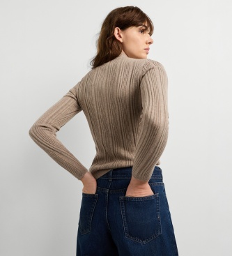 Pepe Jeans Anna Perkins beige sweater