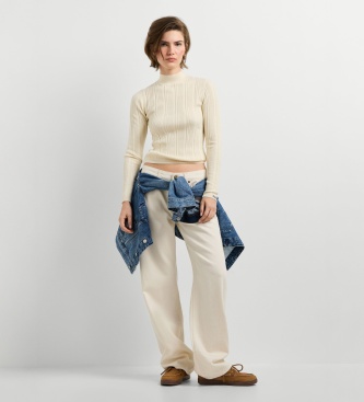 Pepe Jeans Anna Perkins off-white sweater