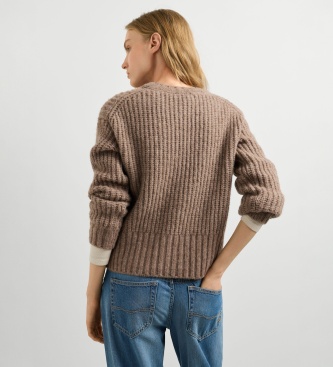 Pepe Jeans Ashley Brown Crew Jersey